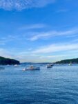 sailboats on Frenchman Bay Bar Harbor Maine first time